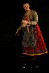 Neapolitanische Krippenfigur Bürgerin 15
