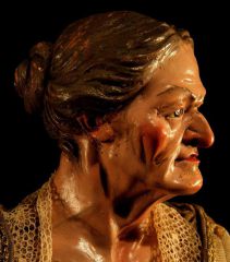 Neapolitanische Krippenfigur Bürgerin 15