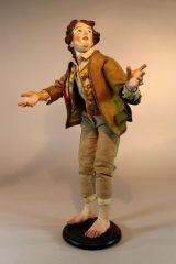 Neapolitanische Krippenfigur Bürgerbub 2
