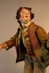 Neapolitanische Krippenfigur Bürgerbub 2