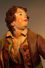 Neapolitanische Krippenfigur Bürgerbub 2