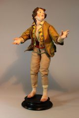Neapolitanische Krippenfigur Bürgerbub 2