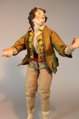 Neapolitanische Krippenfigur Bürgerbub 2