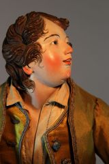 Neapolitanische Krippenfigur Bürgerbub 2
