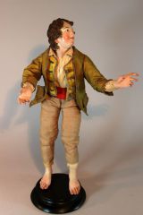 Neapolitanische Krippenfigur Bürgerbub 2