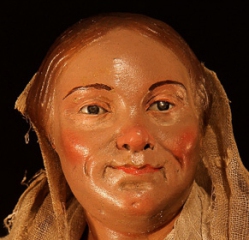 Neapolitanische Krippenfigur Bürgerin