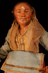 Neapolitanische Krippenfigur Bürgerin