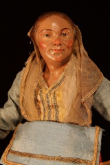 Neapolitanische Krippenfigur Bürgerin