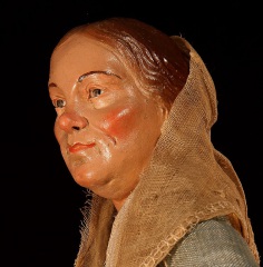 Neapolitanische Krippenfigur Bürgerin
