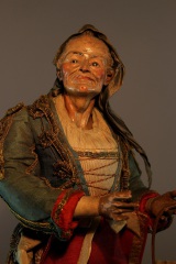 Neapolitanische Krippenfigur Bürgerin 11