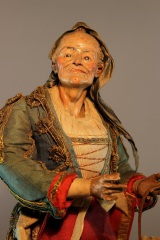 Neapolitanische Krippenfigur Bürgerin 11
