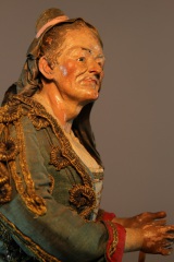 Neapolitanische Krippenfigur Bürgerin 11