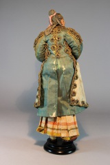 Neapolitanische Krippenfigur Bürgerin 11