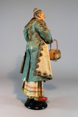 Neapolitanische Krippenfigur Bürgerin 11