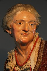 Neapolitanische Krippenfigur Bürgerin 13