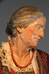 Neapolitanische Krippenfigur Bürgerin 13