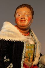 Neapolitanische Krippenfigur Bürgerin 16