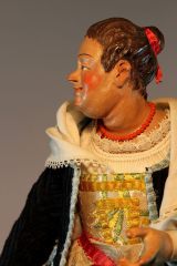 Neapolitanische Krippenfigur Bürgerin 16