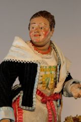 Neapolitanische Krippenfigur Bürgerin 16