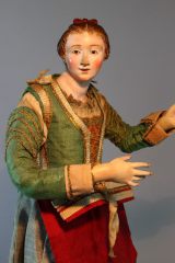 Neapolitanische Krippenfigur Bürgerin 4