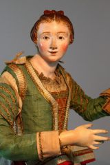 Neapolitanische Krippenfigur Bürgerin 4