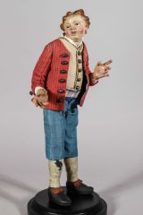 Neapolitanische Krippenfigur Bürgerknabe 2