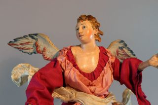Neapolitanische Krippenfigur Engel