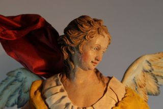 Neapolitanische Krippenfigur Engel