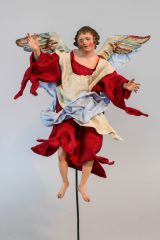 Neapolitanische Krippenfigur Engel