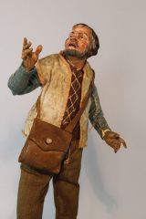 Neapolitanische Krippenfigur Hirte