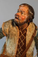 Neapolitanische Krippenfigur Hirte