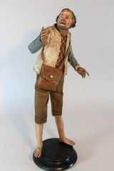 Neapolitanische Krippenfigur Hirte