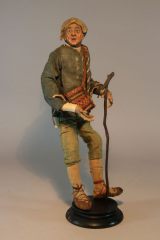 Neapolitanische Krippenfigur Hirte