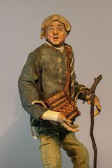 Neapolitanische Krippenfigur Hirte