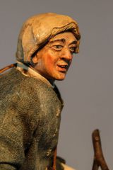 Neapolitanische Krippenfigur Hirte