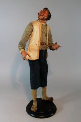 Neapolitanische Krippenfigur Hirte