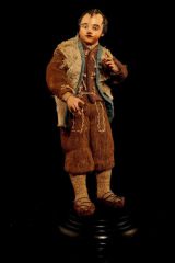 Neapolitanische Krippenfigur Hirte