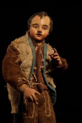 Neapolitanische Krippenfigur Hirte