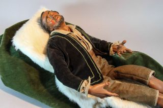 Neapolitanische Krippenfigur Hirte