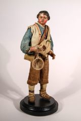 Neapolitanische Krippenfigur Hirte