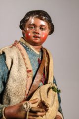 Neapolitanische Krippenfigur Hirte