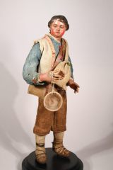 Neapolitanische Krippenfigur Hirte