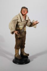 Neapolitanische Krippenfigur Hirte