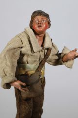 Neapolitanische Krippenfigur Hirte