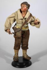 Neapolitanische Krippenfigur Hirte