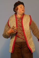 Neapolitanische Krippenfigur Hirtenknabe