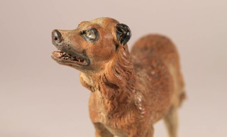 Neapolitanische Krippenfigur Hund