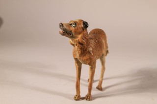 Neapolitanische Krippenfigur Hund