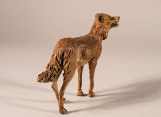 Neapolitanische Krippenfigur Hund