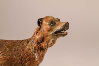 Neapolitanische Krippenfigur Hund